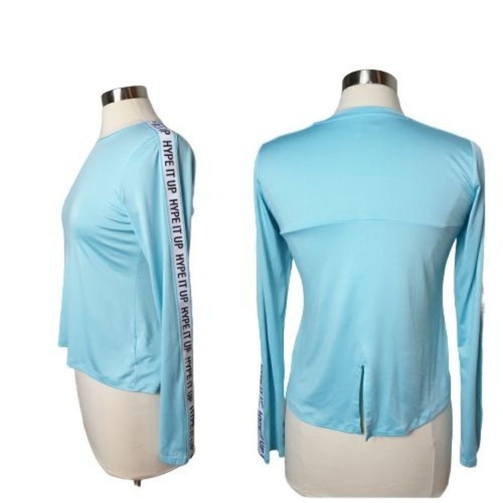 Women's Lightweight Split Back Stretch Long Sleev… - image 1